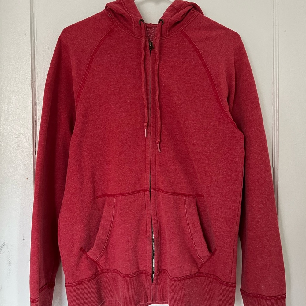 Red Mossimo Zip Up Hoodie